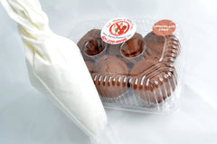 6 pk. Cupcakes w/ Frosting on Side
