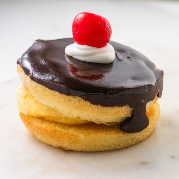 4 Inch Boston Creme Cake