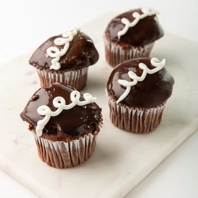4 Pack Mock Hostess Chocolate Cupcakes