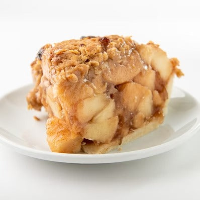 9 inch Allergen Friendly Apple Crumb Pie